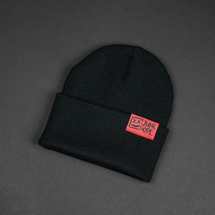 JUNKRIDE BEANIE KIDS BLACK