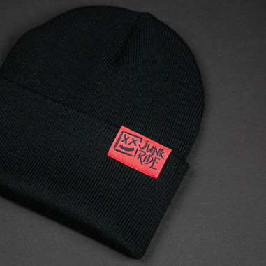 JUNKRIDE BEANIE KIDS BLACK 2