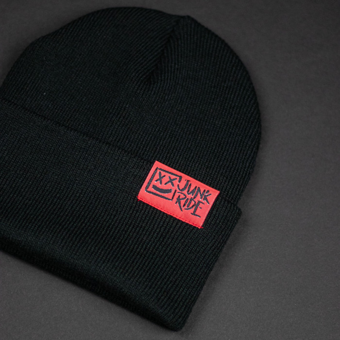 JUNKRIDE BEANIE KIDS BLACK
