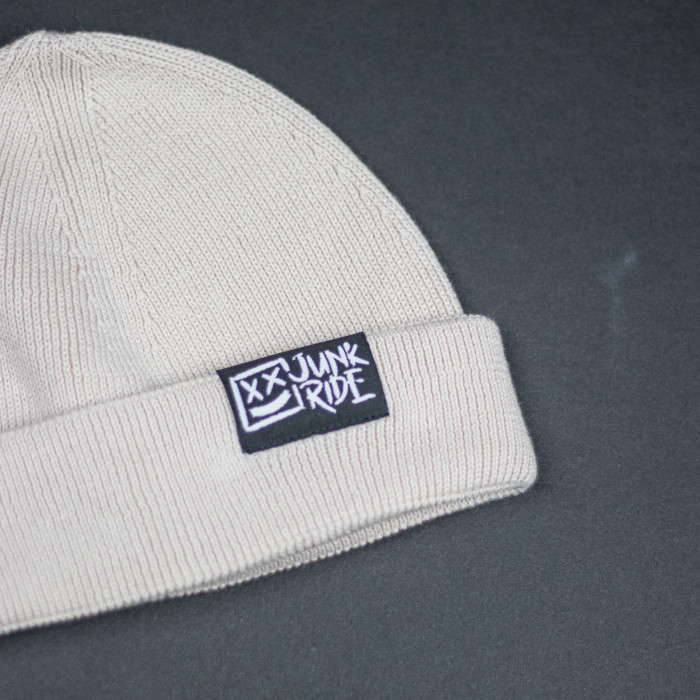 JUNKRIDE BEANIE LOW CREAM