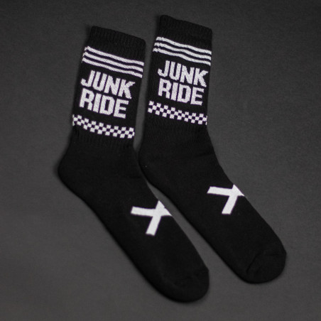 JUNKRIDE RACING SOCKS BLACK