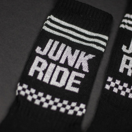 JUNKRIDE RACING SOCKS BLACK