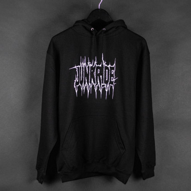 JUNKRIDE PUNK HOODIE BLACK 2