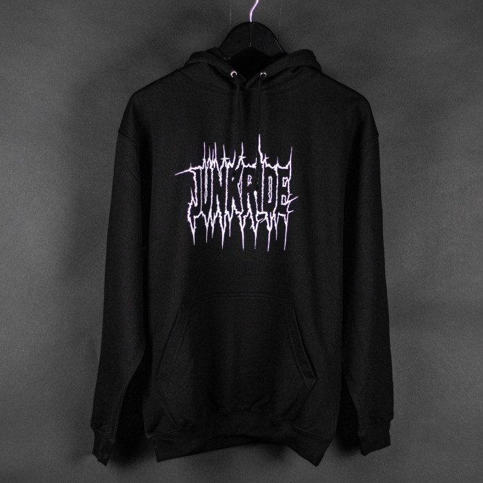 JUNKRIDE PUNK HOODIE BLACK