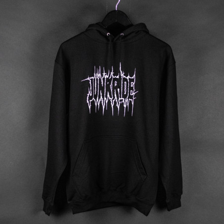 JUNKRIDE PUNK HOODIE BLACK