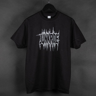 JUNKRIDE PUNK T-SHIRT BLACK