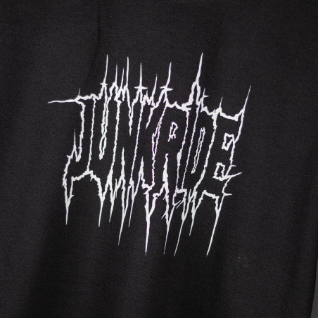 JUNKRIDE PUNK T-SHIRT BLACK