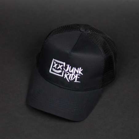 JUNKRIDE CREW LOGO HAT SNAPBACK TRUCKER