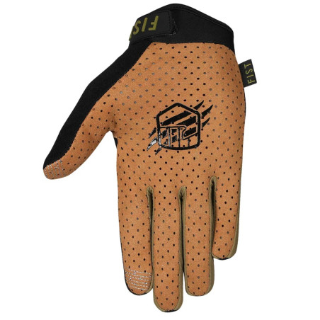FIST GLOVES BREEZER BLACK TAN HOT WEATHER