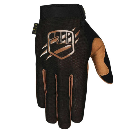 FIST GLOVES BREEZER BLACK TAN HOT WEATHER