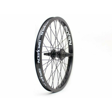 Demolition wheel Whistler 9T, 20", LHD, "Zero" rim Flat Black/Black/Black