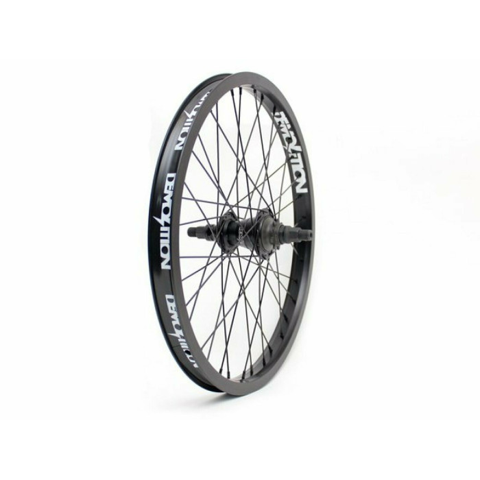 Demolition wheel Whistler 9T, 20", LHD, "Zero" rim Flat Black/Black/Black