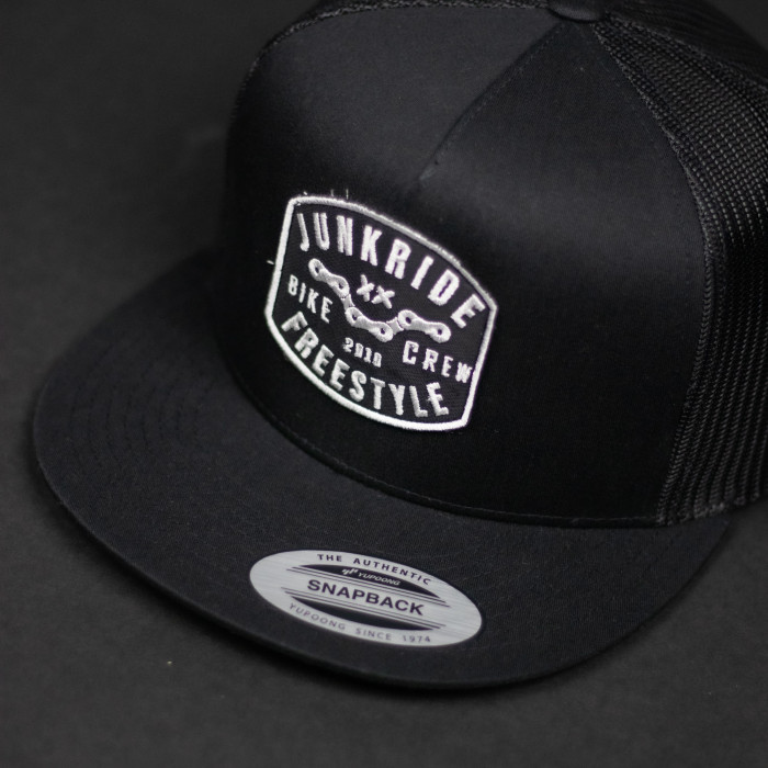 JUNKRIDE FREESTYLE ORIGINAL SNAPBACK BLACK