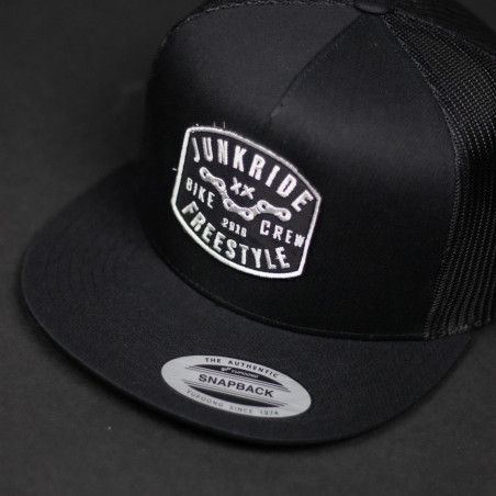 JUNKRIDE FREESTYLE ORIGINAL SNAPBACK BLACK