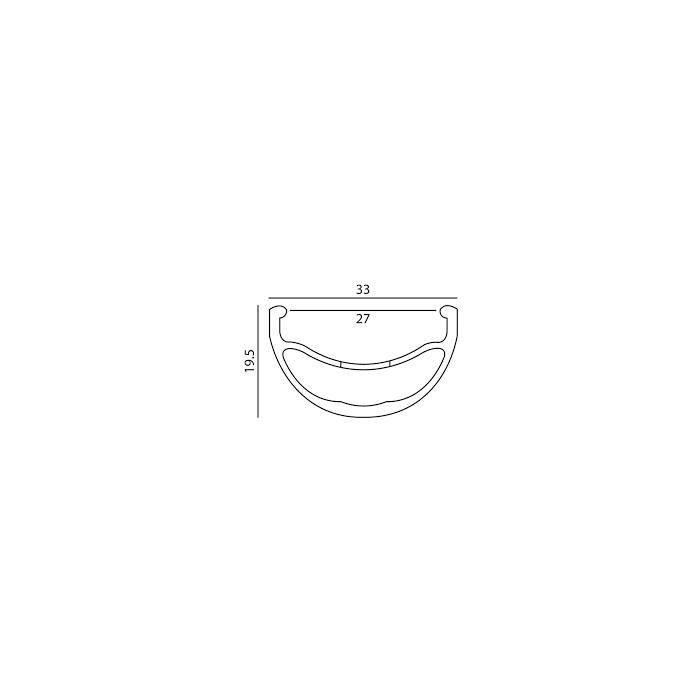 ALIENATION SKYLARK BMX RIM BLACK