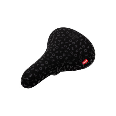 Odyssey Saddle 40th Cruiser railed, black suede