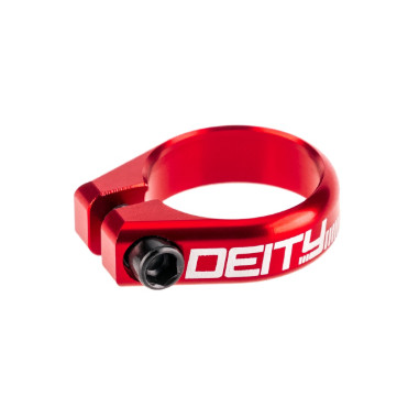 DEITY Seat Clamp CIRCUIT 36,4 mm Color: red