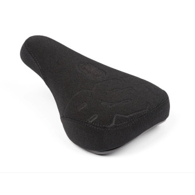 BSD MONDO LOGO BMX SEAT FAT BLACK