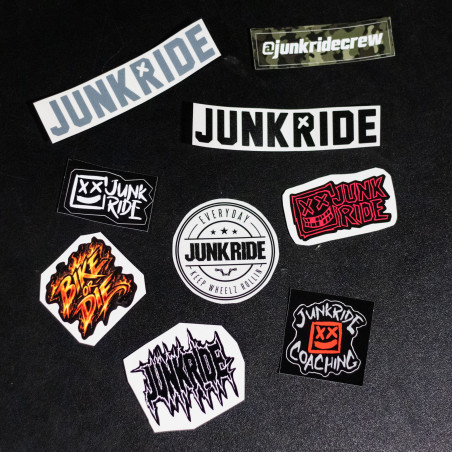 JUNKRIDE CREW STICKERSET