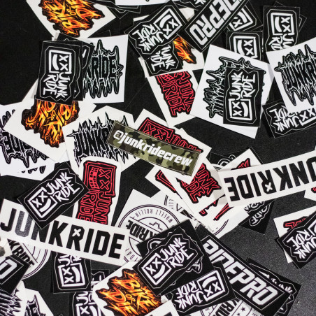 JUNKRIDE CREW STICKERSET