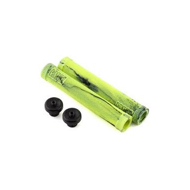 CULT BMX GRIPY BEGIN GREEN SWIRL