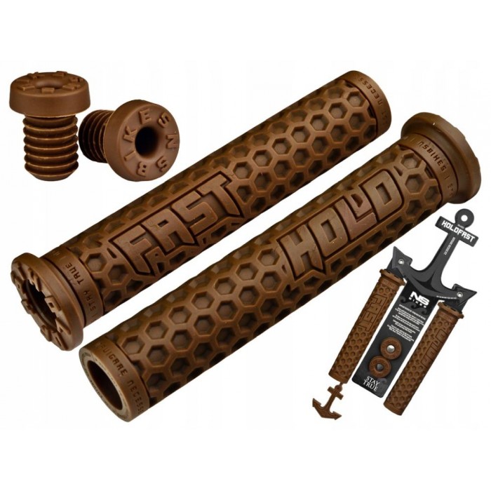 NS Bikes Holdfast Unlocked grips Brown