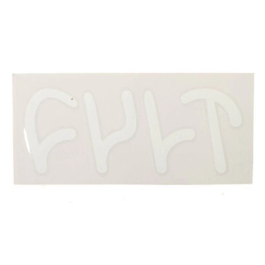CULT FRAME STICKER WHITE