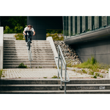 MICHAL KOVAČOVIČ DOUBLEPEG JUNKRIDE A3 POSTER