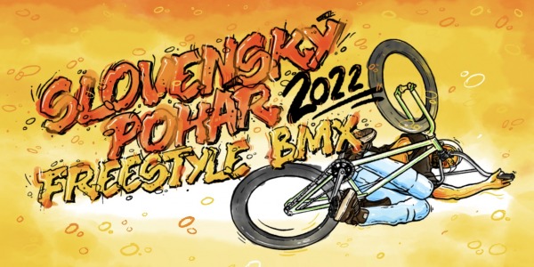 Slovenský Pohár Freestyle BMX 2022 / Plagát