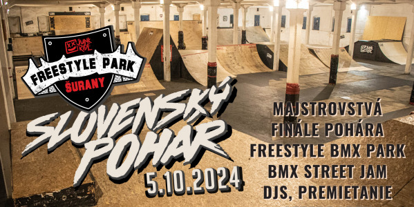 Majstrovstvá / Slovenský Pohár Freestyle BMX PARK 2024 ŠURANY