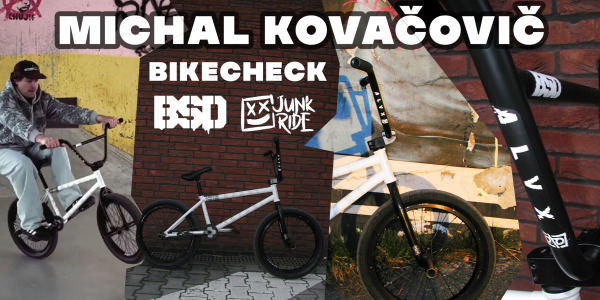 Ako si Michal zlomil nohu? | BSD Bike Check & Interview 2026