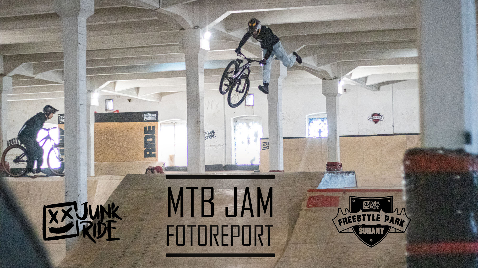 JUNKRIDE FREESTYLE MTB INDOOR JAM ŠURANY 2024 / FOTOREPORT