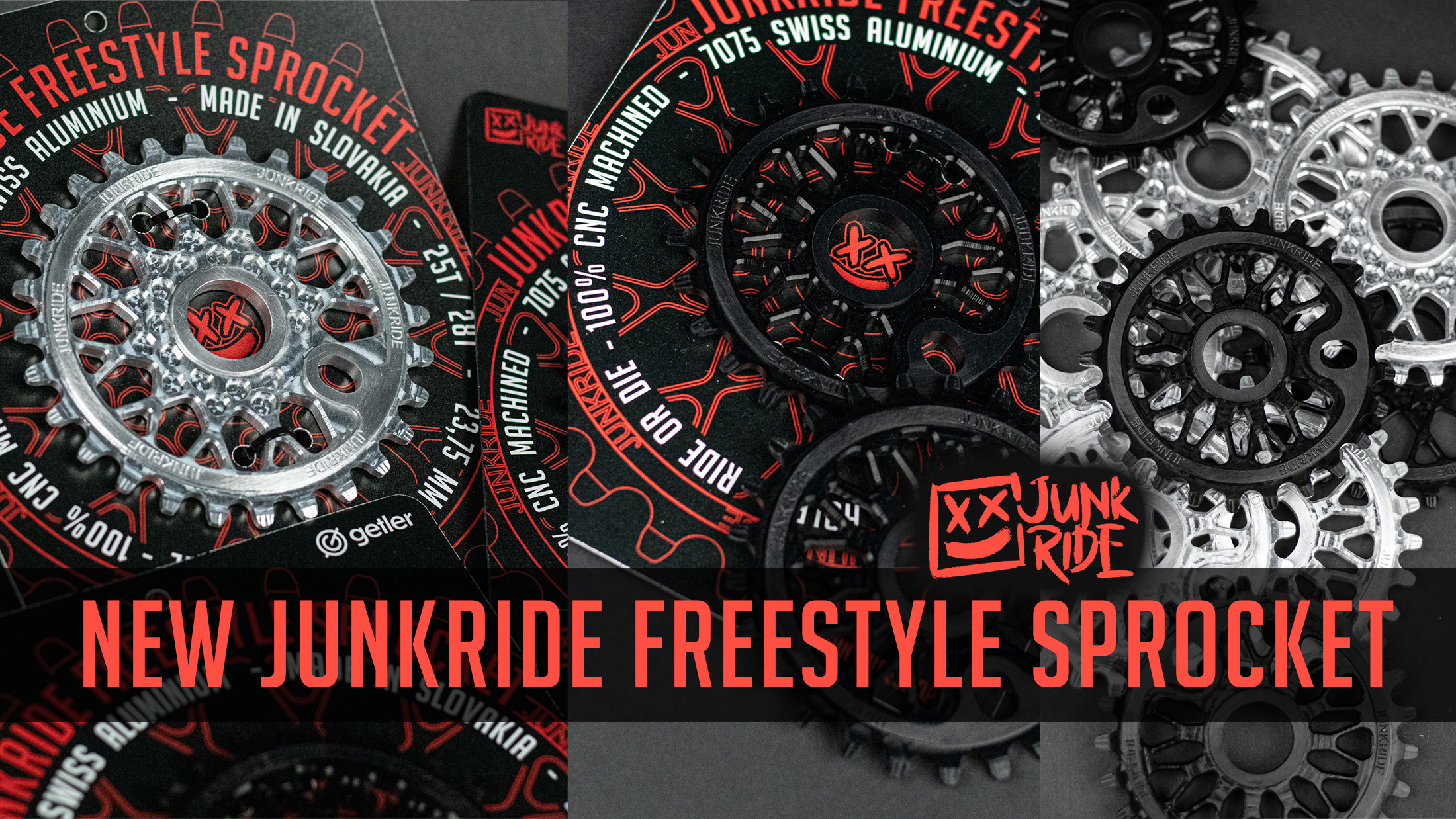 JUNKRIDE CREW MÁ VLASTNÝ PREVODNÍK ! NEW JUNKRIDE FREESTYLE SPROCKET